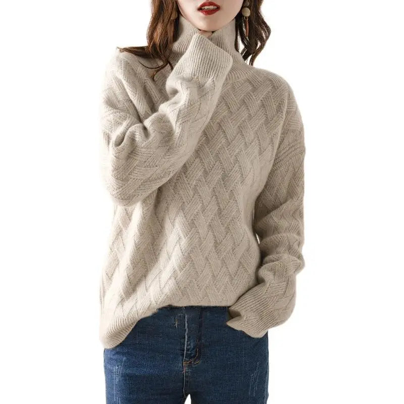 Pull Femme 2024 Oversize en Cachemire