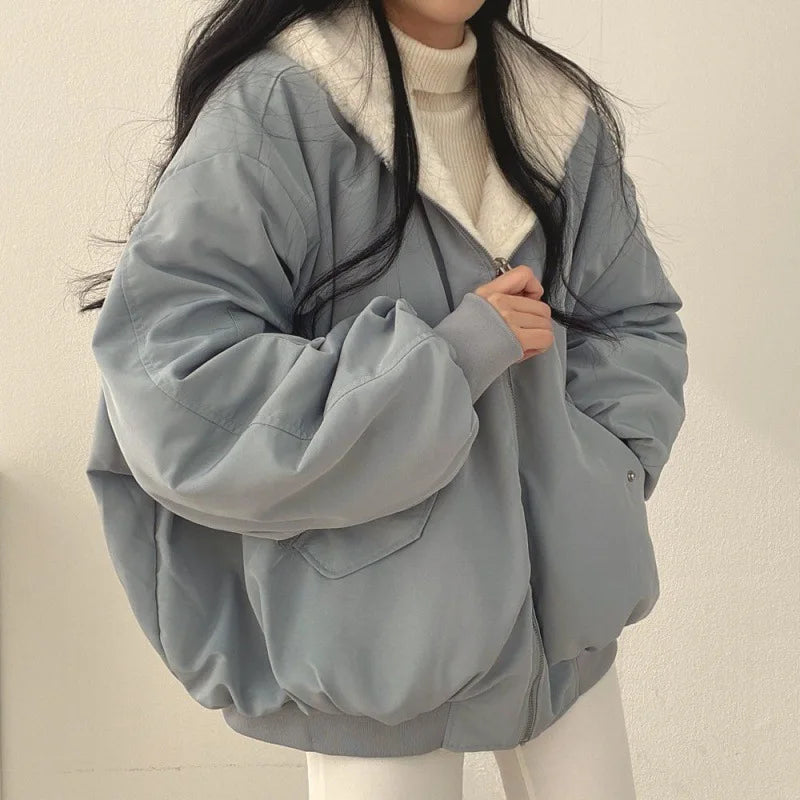 Parkas Femme Hiver Oversized à Capuche